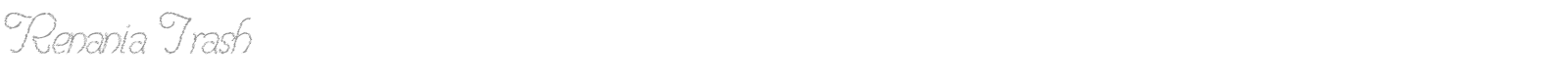 Renania font preview